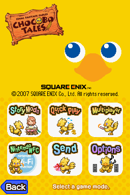 Chocobo Tales mode select.png