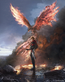 Joshua (as an adult) and Phoenix
