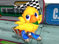 Chocobo with checker flag CR artwork.png
